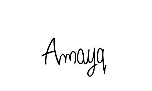 Create a beautiful signature design for name Amayq. With this signature (Angelique-Rose-font-FFP) fonts, you can make a handwritten signature for free. Amayq signature style 5 images and pictures png