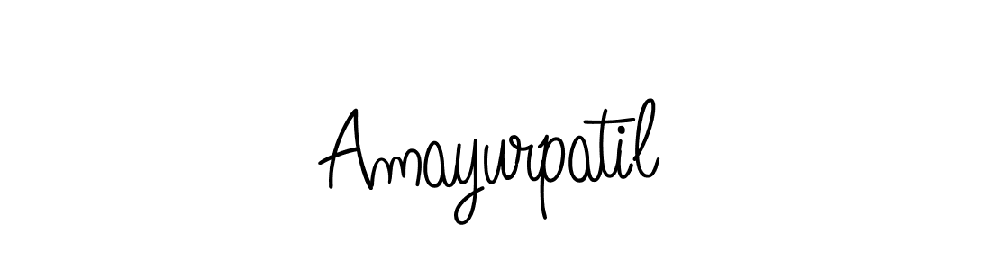 The best way (Angelique-Rose-font-FFP) to make a short signature is to pick only two or three words in your name. The name Amayurpatil include a total of six letters. For converting this name. Amayurpatil signature style 5 images and pictures png