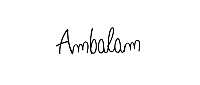 Here are the top 10 professional signature styles for the name Ambalam. These are the best autograph styles you can use for your name. Ambalam signature style 5 images and pictures png