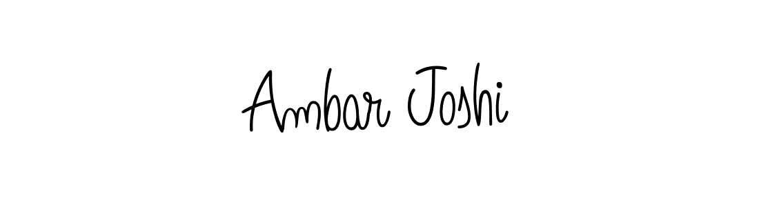 Here are the top 10 professional signature styles for the name Ambar Joshi. These are the best autograph styles you can use for your name. Ambar Joshi signature style 5 images and pictures png