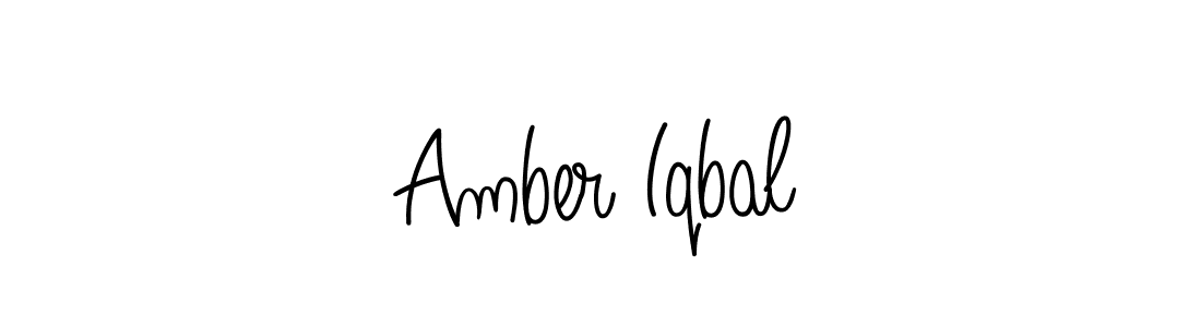 Also we have Amber Iqbal name is the best signature style. Create professional handwritten signature collection using Angelique-Rose-font-FFP autograph style. Amber Iqbal signature style 5 images and pictures png