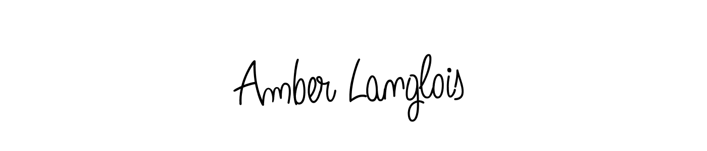 See photos of Amber Langlois official signature by Spectra . Check more albums & portfolios. Read reviews & check more about Angelique-Rose-font-FFP font. Amber Langlois signature style 5 images and pictures png