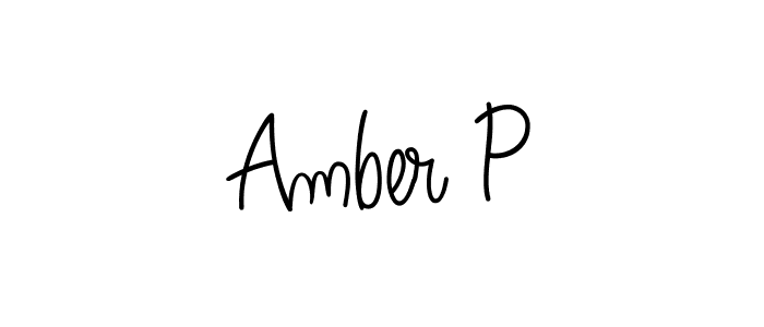 Once you've used our free online signature maker to create your best signature Angelique-Rose-font-FFP style, it's time to enjoy all of the benefits that Amber P name signing documents. Amber P signature style 5 images and pictures png
