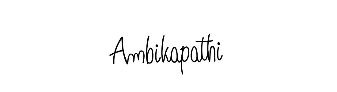 Make a short Ambikapathi signature style. Manage your documents anywhere anytime using Angelique-Rose-font-FFP. Create and add eSignatures, submit forms, share and send files easily. Ambikapathi signature style 5 images and pictures png