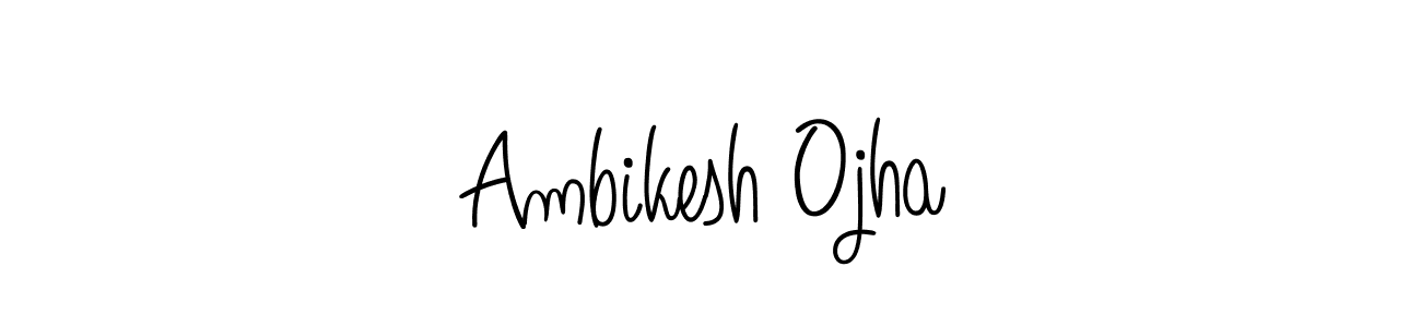 Similarly Angelique-Rose-font-FFP is the best handwritten signature design. Signature creator online .You can use it as an online autograph creator for name Ambikesh Ojha. Ambikesh Ojha signature style 5 images and pictures png