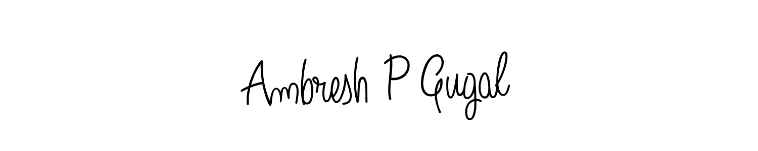 How to Draw Ambresh P Gugal signature style? Angelique-Rose-font-FFP is a latest design signature styles for name Ambresh P Gugal. Ambresh P Gugal signature style 5 images and pictures png