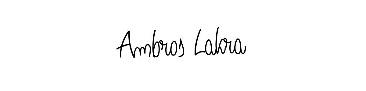Here are the top 10 professional signature styles for the name Ambros Lakra. These are the best autograph styles you can use for your name. Ambros Lakra signature style 5 images and pictures png