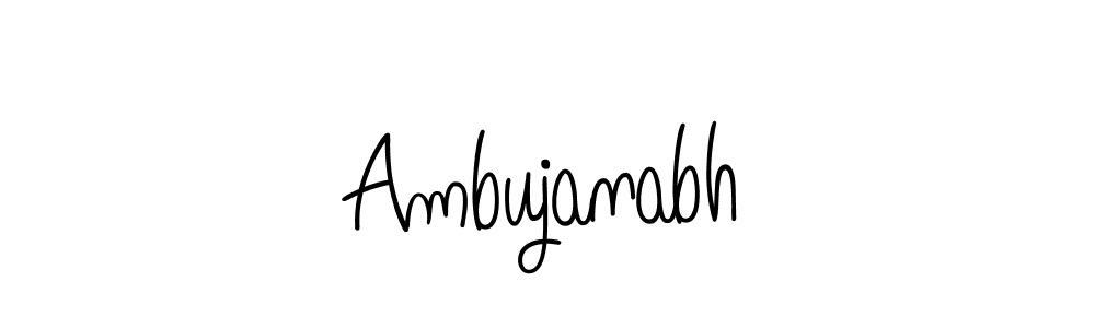 How to make Ambujanabh signature? Angelique-Rose-font-FFP is a professional autograph style. Create handwritten signature for Ambujanabh name. Ambujanabh signature style 5 images and pictures png