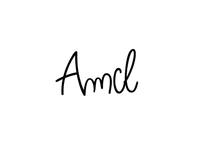 Angelique-Rose-font-FFP is a professional signature style that is perfect for those who want to add a touch of class to their signature. It is also a great choice for those who want to make their signature more unique. Get Amcl name to fancy signature for free. Amcl signature style 5 images and pictures png