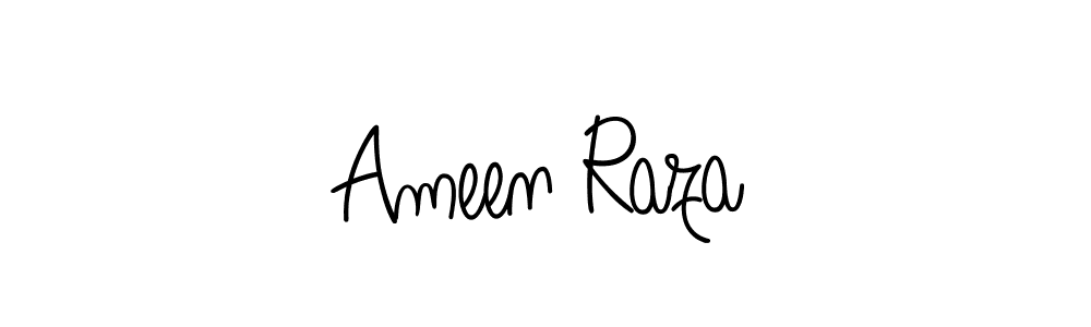 Once you've used our free online signature maker to create your best signature Angelique-Rose-font-FFP style, it's time to enjoy all of the benefits that Ameen Raza name signing documents. Ameen Raza signature style 5 images and pictures png