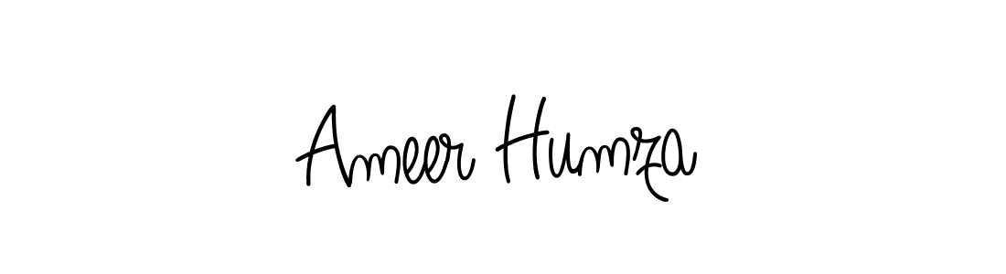 Make a short Ameer Humza signature style. Manage your documents anywhere anytime using Angelique-Rose-font-FFP. Create and add eSignatures, submit forms, share and send files easily. Ameer Humza signature style 5 images and pictures png