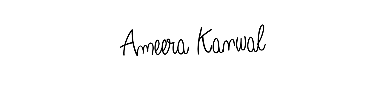 Also You can easily find your signature by using the search form. We will create Ameera Kanwal name handwritten signature images for you free of cost using Angelique-Rose-font-FFP sign style. Ameera Kanwal signature style 5 images and pictures png