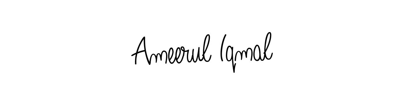 Make a short Ameerul Iqmal signature style. Manage your documents anywhere anytime using Angelique-Rose-font-FFP. Create and add eSignatures, submit forms, share and send files easily. Ameerul Iqmal signature style 5 images and pictures png