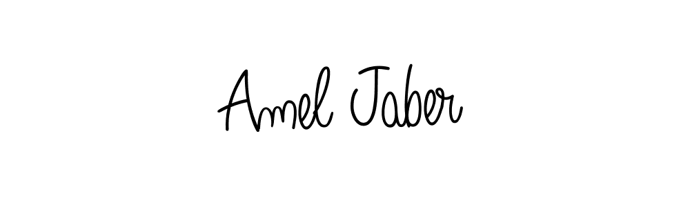 Make a short Amel Jaber signature style. Manage your documents anywhere anytime using Angelique-Rose-font-FFP. Create and add eSignatures, submit forms, share and send files easily. Amel Jaber signature style 5 images and pictures png