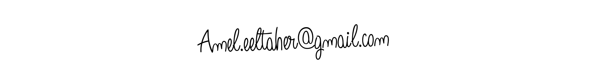 How to make Amel.eeltaher@gmail.com signature? Angelique-Rose-font-FFP is a professional autograph style. Create handwritten signature for Amel.eeltaher@gmail.com name. Amel.eeltaher@gmail.com signature style 5 images and pictures png