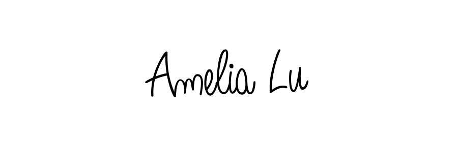 Here are the top 10 professional signature styles for the name Amelia Lu. These are the best autograph styles you can use for your name. Amelia Lu signature style 5 images and pictures png