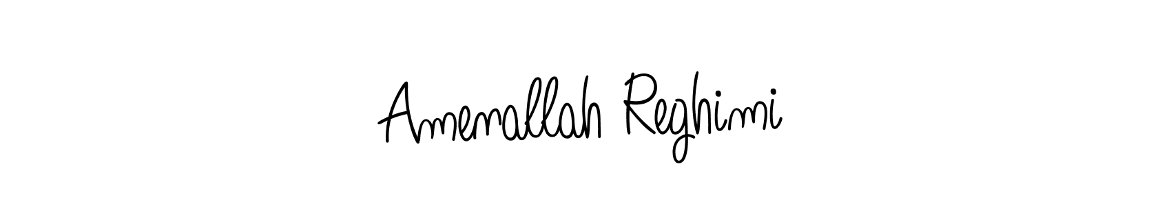 Check out images of Autograph of Amenallah Reghimi name. Actor Amenallah Reghimi Signature Style. Angelique-Rose-font-FFP is a professional sign style online. Amenallah Reghimi signature style 5 images and pictures png