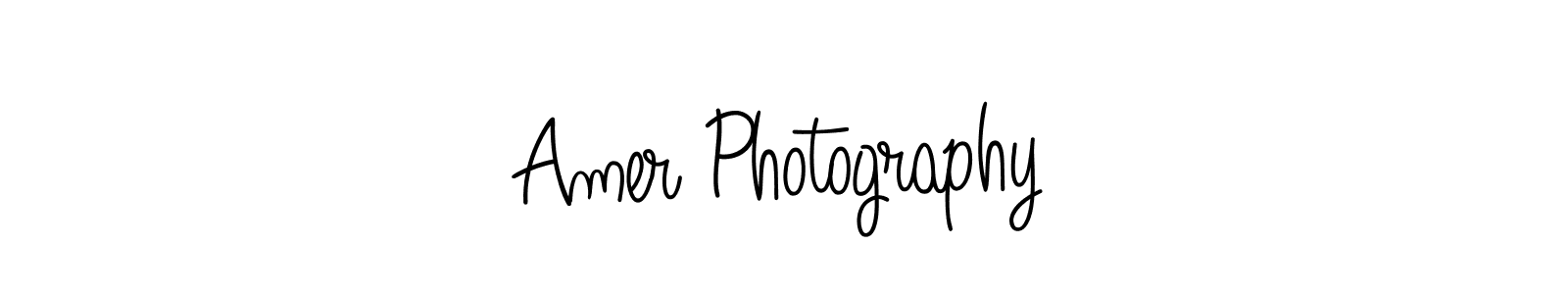 How to make Amer Photography signature? Angelique-Rose-font-FFP is a professional autograph style. Create handwritten signature for Amer Photography name. Amer Photography signature style 5 images and pictures png
