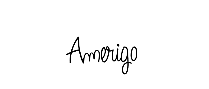 Create a beautiful signature design for name Amerigo. With this signature (Angelique-Rose-font-FFP) fonts, you can make a handwritten signature for free. Amerigo signature style 5 images and pictures png