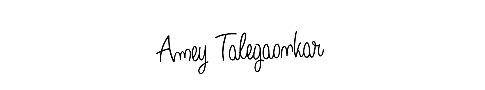 Also we have Amey Talegaonkar name is the best signature style. Create professional handwritten signature collection using Angelique-Rose-font-FFP autograph style. Amey Talegaonkar signature style 5 images and pictures png
