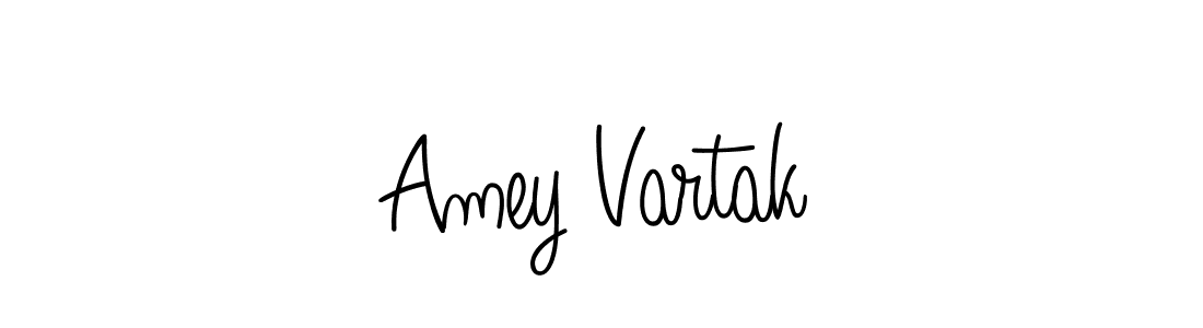 if you are searching for the best signature style for your name Amey Vartak. so please give up your signature search. here we have designed multiple signature styles  using Angelique-Rose-font-FFP. Amey Vartak signature style 5 images and pictures png