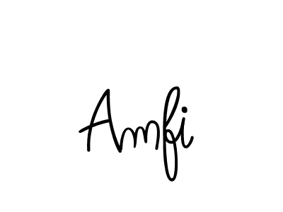 Design your own signature with our free online signature maker. With this signature software, you can create a handwritten (Angelique-Rose-font-FFP) signature for name Amfi. Amfi signature style 5 images and pictures png