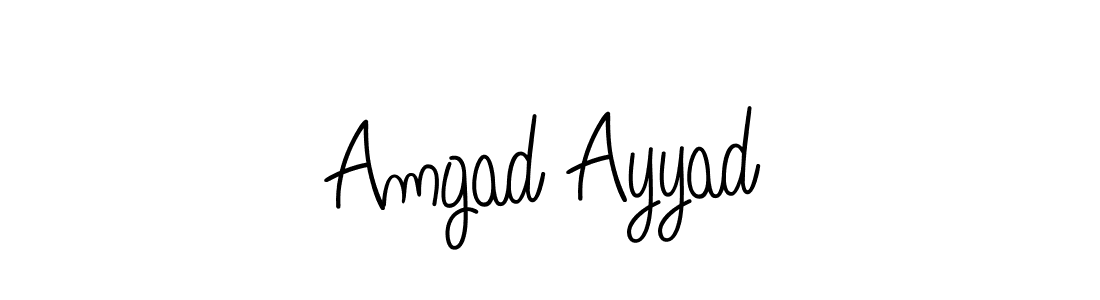 Also You can easily find your signature by using the search form. We will create Amgad Ayyad name handwritten signature images for you free of cost using Angelique-Rose-font-FFP sign style. Amgad Ayyad signature style 5 images and pictures png