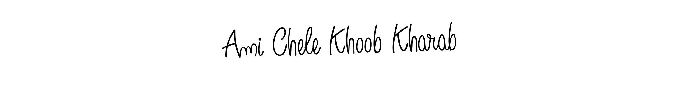 Check out images of Autograph of Ami Chele Khoob Kharab name. Actor Ami Chele Khoob Kharab Signature Style. Angelique-Rose-font-FFP is a professional sign style online. Ami Chele Khoob Kharab signature style 5 images and pictures png