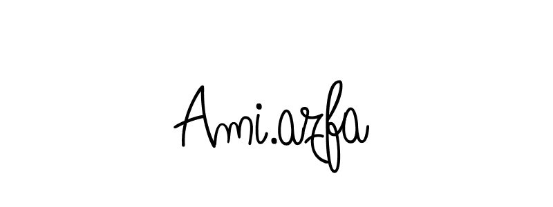 Ami.azfa stylish signature style. Best Handwritten Sign (Angelique-Rose-font-FFP) for my name. Handwritten Signature Collection Ideas for my name Ami.azfa. Ami.azfa signature style 5 images and pictures png