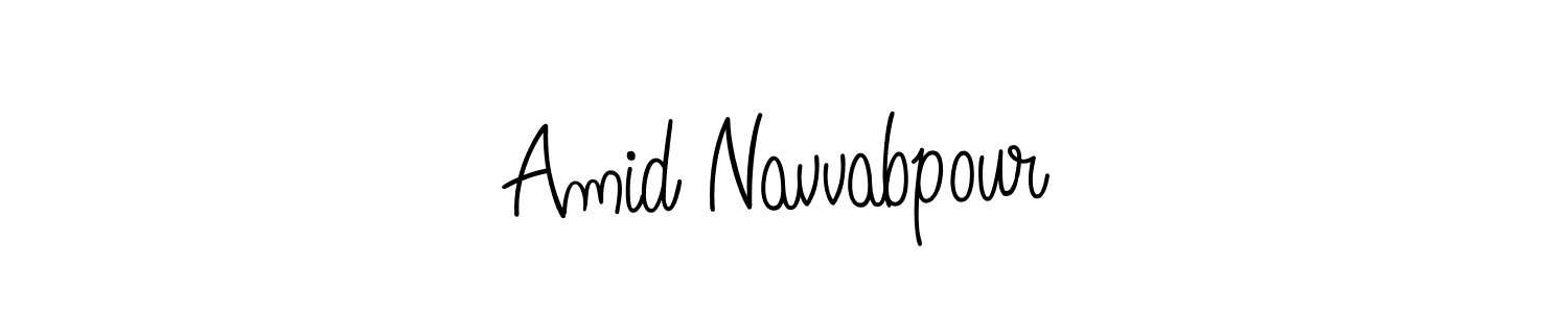 Similarly Angelique-Rose-font-FFP is the best handwritten signature design. Signature creator online .You can use it as an online autograph creator for name Amid Navvabpour. Amid Navvabpour signature style 5 images and pictures png