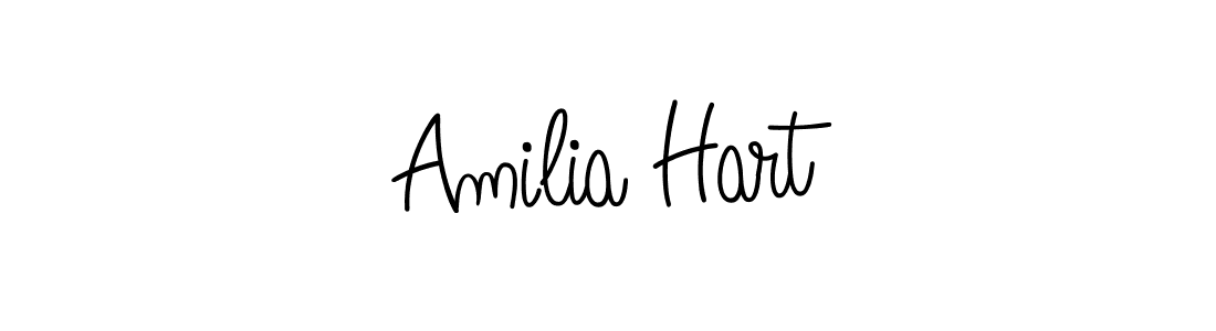 Once you've used our free online signature maker to create your best signature Angelique-Rose-font-FFP style, it's time to enjoy all of the benefits that Amilia Hart name signing documents. Amilia Hart signature style 5 images and pictures png