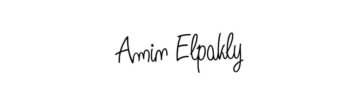 Create a beautiful signature design for name Amin Elpakly. With this signature (Angelique-Rose-font-FFP) fonts, you can make a handwritten signature for free. Amin Elpakly signature style 5 images and pictures png