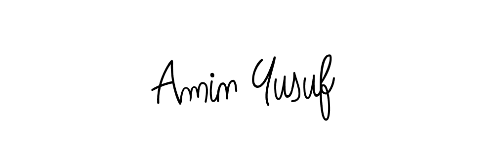 Make a short Amin Yusuf signature style. Manage your documents anywhere anytime using Angelique-Rose-font-FFP. Create and add eSignatures, submit forms, share and send files easily. Amin Yusuf signature style 5 images and pictures png