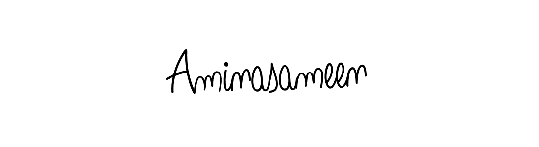 Make a short Aminasameen signature style. Manage your documents anywhere anytime using Angelique-Rose-font-FFP. Create and add eSignatures, submit forms, share and send files easily. Aminasameen signature style 5 images and pictures png