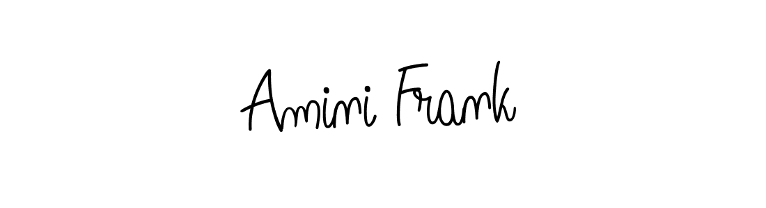 Check out images of Autograph of Amini Frank name. Actor Amini Frank Signature Style. Angelique-Rose-font-FFP is a professional sign style online. Amini Frank signature style 5 images and pictures png