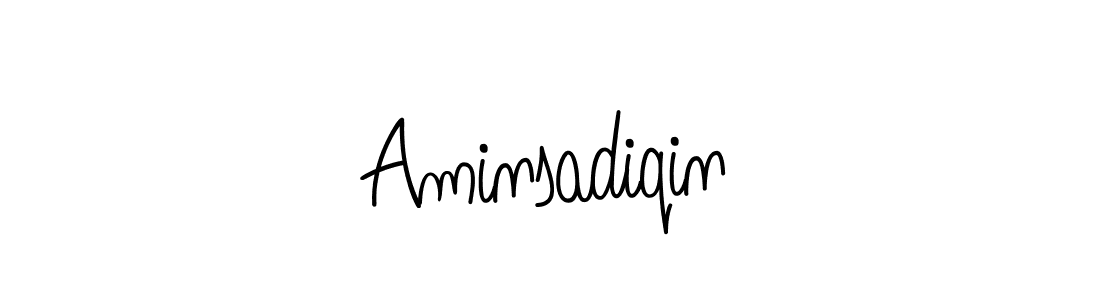 Check out images of Autograph of Aminsadiqin name. Actor Aminsadiqin Signature Style. Angelique-Rose-font-FFP is a professional sign style online. Aminsadiqin signature style 5 images and pictures png