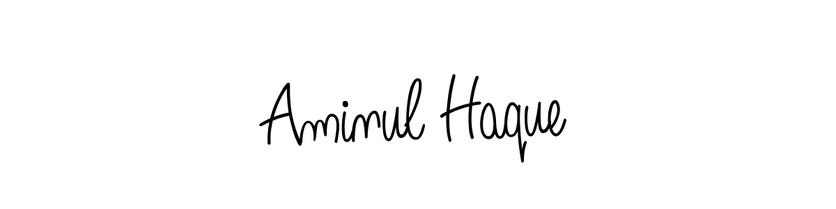 Also we have Aminul Haque name is the best signature style. Create professional handwritten signature collection using Angelique-Rose-font-FFP autograph style. Aminul Haque signature style 5 images and pictures png
