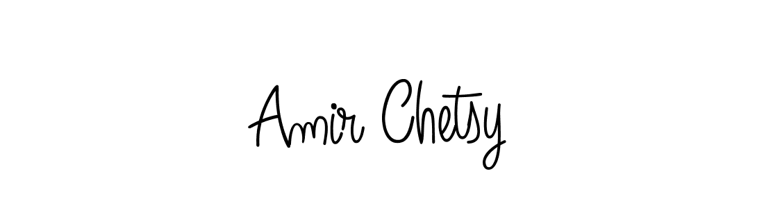 You can use this online signature creator to create a handwritten signature for the name Amir Chetsy. This is the best online autograph maker. Amir Chetsy signature style 5 images and pictures png