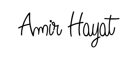 Create a personalized artistic stamp with Amir Hayat in Angelique-Rose-font-FFP font. Perfect for visual artists, designers, and influencers. Amir Hayat signature style 5 images and pictures png