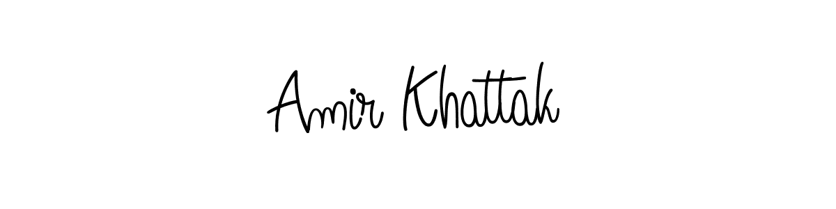 You can use this online signature creator to create a handwritten signature for the name Amir Khattak. This is the best online autograph maker. Amir Khattak signature style 5 images and pictures png