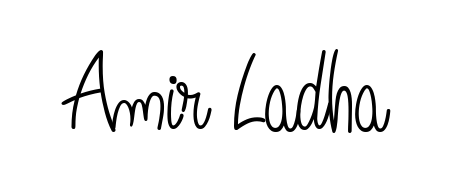 How to Draw Amir Ladha signature style? Angelique-Rose-font-FFP is a latest design signature styles for name Amir Ladha. Amir Ladha signature style 5 images and pictures png