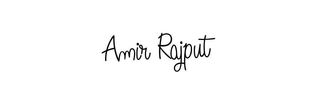 How to make Amir Rajput signature? Angelique-Rose-font-FFP is a professional autograph style. Create handwritten signature for Amir Rajput name. Amir Rajput signature style 5 images and pictures png