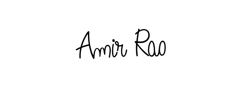 Make a short Amir Rao signature style. Manage your documents anywhere anytime using Angelique-Rose-font-FFP. Create and add eSignatures, submit forms, share and send files easily. Amir Rao signature style 5 images and pictures png