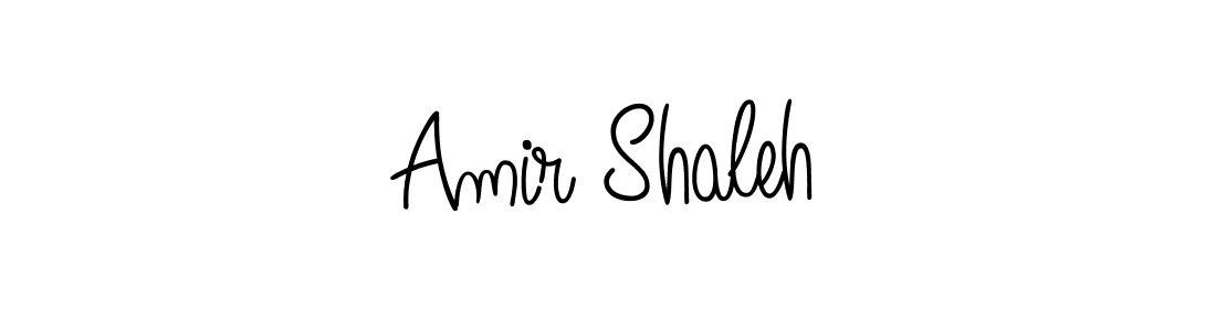 Angelique-Rose-font-FFP is a professional signature style that is perfect for those who want to add a touch of class to their signature. It is also a great choice for those who want to make their signature more unique. Get Amir Shaleh name to fancy signature for free. Amir Shaleh signature style 5 images and pictures png