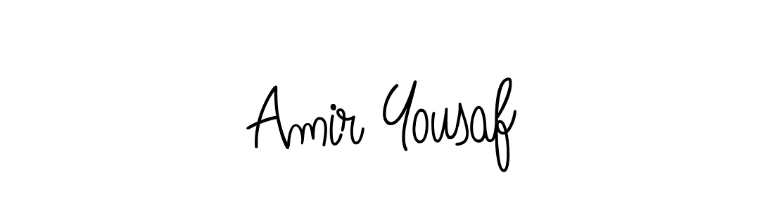 Create a beautiful signature design for name Amir Yousaf. With this signature (Angelique-Rose-font-FFP) fonts, you can make a handwritten signature for free. Amir Yousaf signature style 5 images and pictures png