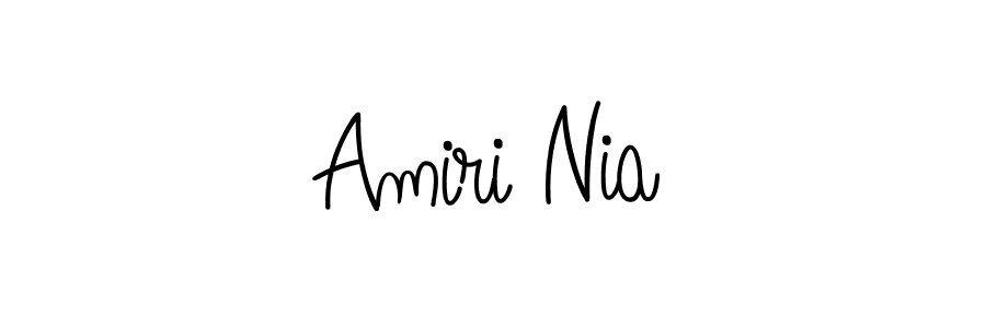 You can use this online signature creator to create a handwritten signature for the name Amiri Nia. This is the best online autograph maker. Amiri Nia signature style 5 images and pictures png