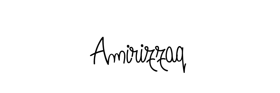 Also You can easily find your signature by using the search form. We will create Amirizzaq name handwritten signature images for you free of cost using Angelique-Rose-font-FFP sign style. Amirizzaq signature style 5 images and pictures png