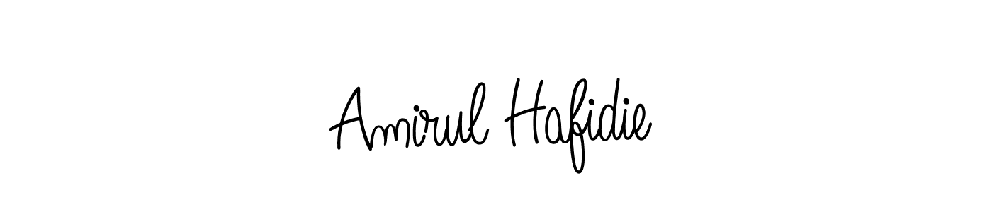 Here are the top 10 professional signature styles for the name Amirul Hafidie. These are the best autograph styles you can use for your name. Amirul Hafidie signature style 5 images and pictures png