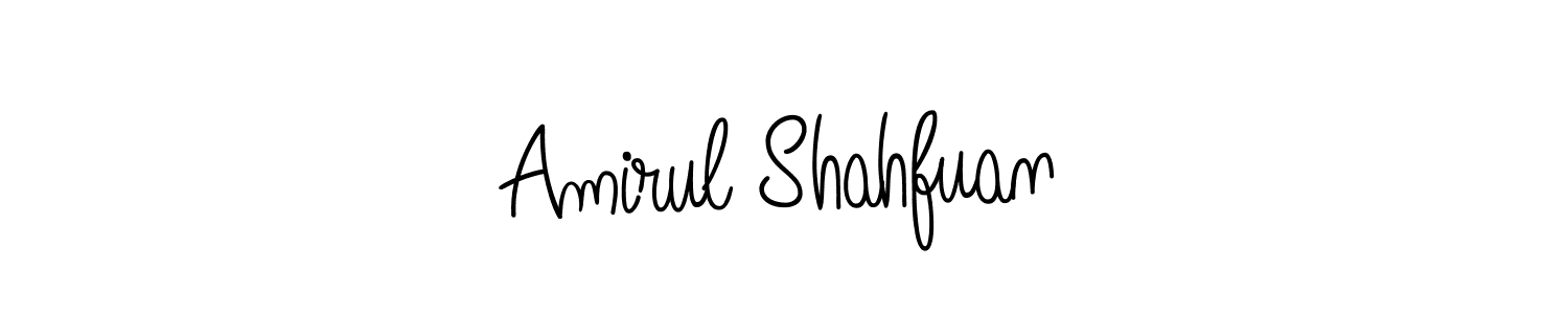 Check out images of Autograph of Amirul Shahfuan name. Actor Amirul Shahfuan Signature Style. Angelique-Rose-font-FFP is a professional sign style online. Amirul Shahfuan signature style 5 images and pictures png