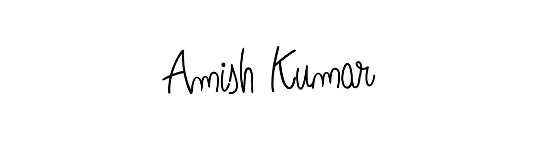 Angelique-Rose-font-FFP is a professional signature style that is perfect for those who want to add a touch of class to their signature. It is also a great choice for those who want to make their signature more unique. Get Amish Kumar name to fancy signature for free. Amish Kumar signature style 5 images and pictures png